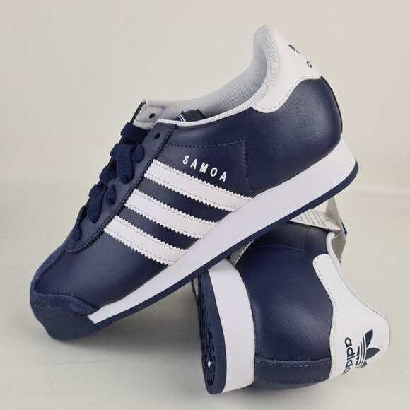 Adidas Originals SAMOA J Black White Casual Sneakers - Picture 10 of 12